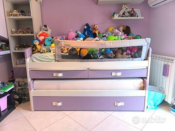 MOBILE LETTO CON SCRIVANIA