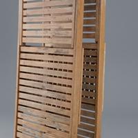 Lettini in legno con ruote 