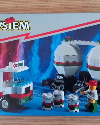 4537 LEGO Octan Twin Tank Rail Tanker - COME NUOVO