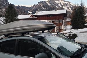 Box portabagagli da tetto marca Thule 