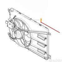 elettroventola volvo V40 - 32137337