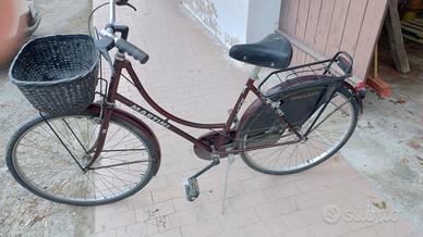 bicicletta da donna con cestino 