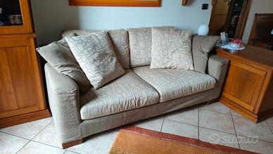 Divano 185 cm, completamente sfoderabile