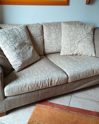 Divano 185 cm, completamente sfoderabile