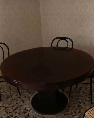 Tavolo rotondo allargabile