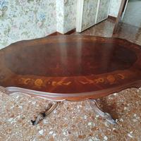 tavolino ovale vintage 