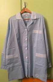 Isacco camice da lavoro cappa.