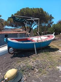 Gozzo resinato con motore Yamaha 15 HP, 4 t