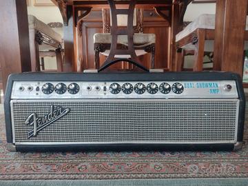 1967 1968 Fender Dual Showman drip edge silverface