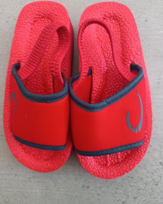 Ciabatte mare piscina unisex tg 24