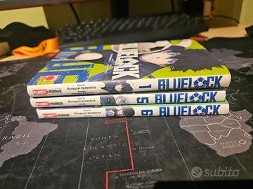 Blue Lock manga volumi 1 5 6 in italiano 