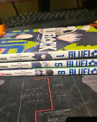 Blue Lock manga volumi 1 5 6 in italiano 