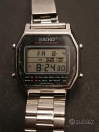 Seiko Alarm Cronograph Vintage anni '80