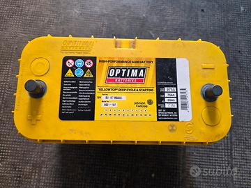 Batteria OPTIMA gialla 75ah