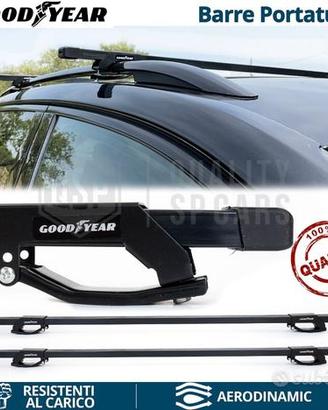 Barre Portatutto da Tetto per FIAT GoodYear NERE