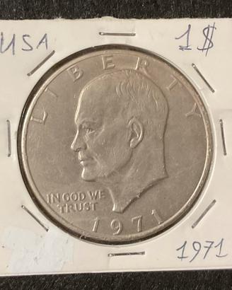 Moneta: 1 Dollaro USA Eisenhower - 1971