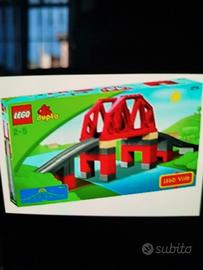 Lego duplo trenino più ponte più binari aggiuntivi