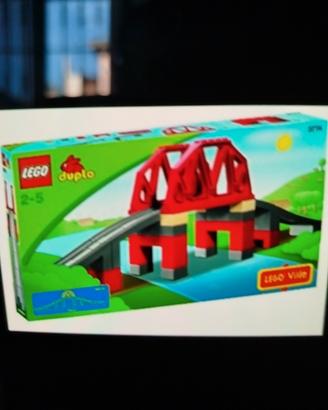 Lego duplo trenino più ponte più binari aggiuntivi