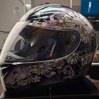AGV K3 E 2205 MULTI FLEURS BLACK PINK TAGLUA S