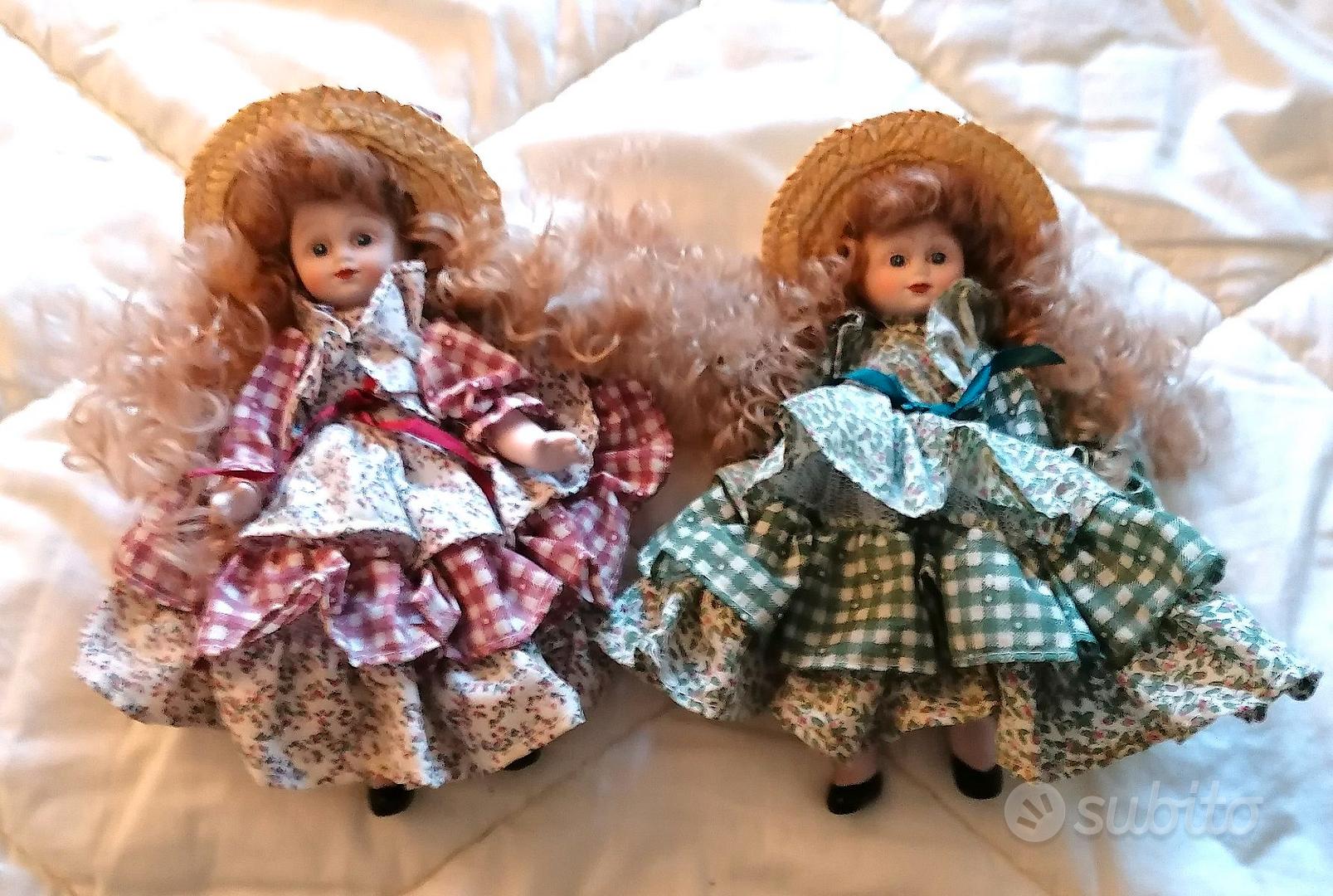 Bambole Antiche Bambole Di Porcellana Artigianali BAMBOLE IN PORCELLANA  ARTIGIANALI DA COLLEZIONE Collezionismo