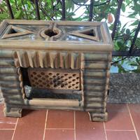stufa radiatore in ceramica a gas metano