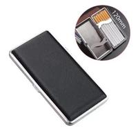 Portasigarette in Metallo e Pelle per Uomo