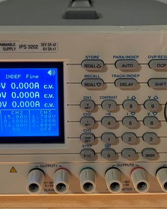 Alimentatore da banco 3 uscite regolabili
