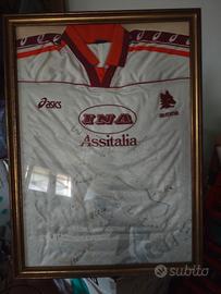 maglia autografata as Roma 