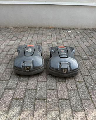 2 robot tagliaerba husqvarna