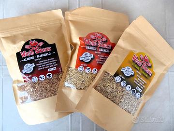 n. 3 pz. Legno per Affumicatore da Cucina 400ml