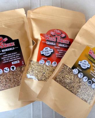 n. 3 pz. Legno per Affumicatore da Cucina 400ml