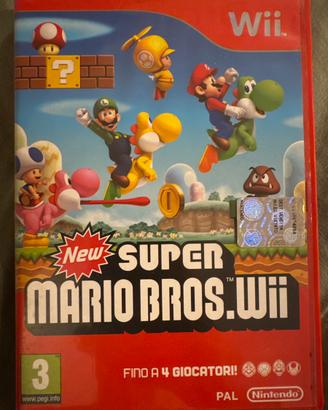 SuperMarioBros Wii PIN CLUB NINTENDO MAI GRATTATO