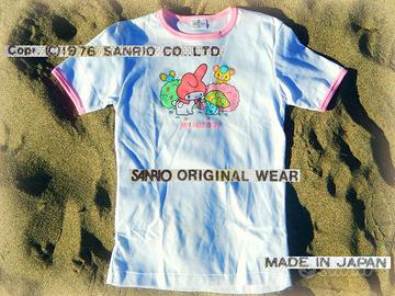 Sanrio MY MELODY Maglietta Maglia VINTAGE 1976!