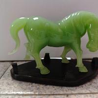 Cavallo in giada cinese