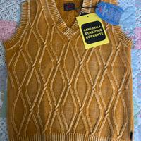 Gilet uomo  nuovo Bob Enjoy your giallo tg L