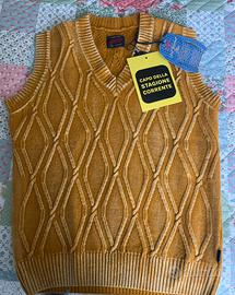 Gilet uomo  nuovo Bob Enjoy your giallo tg L