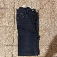 Jeans neri stradivarius