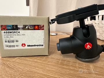 Testa cavvalletto manfrotto 468mgrc4