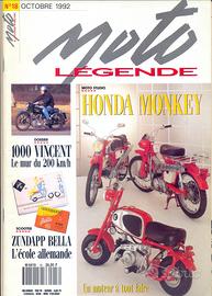 Rivista francese MOTO LEGENDE numero 18 del 1992