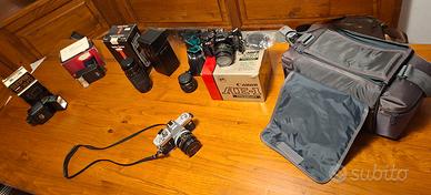 KIT COMPLETO MACCHINE FOTOGRAFICHE A PELLICOLA