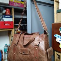 borsa bauletto in pelle 