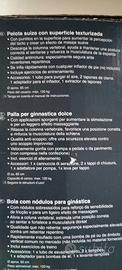 Palla per ginnastica dolce