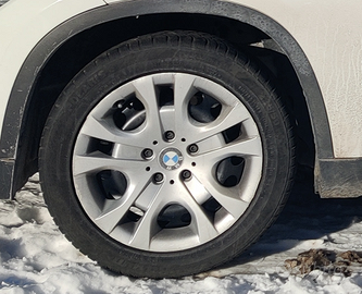 Cerchi in acciaio + copri BMW x1 '14- 225/50/r17