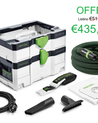 Unità mobile d'aspirazione CTL SYS FESTOOL