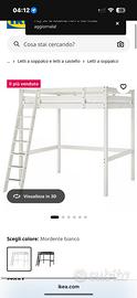 Letto a soppalco ikea