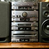 Impianto Hi-Fi Technics SA-CH950 giradischi casse
