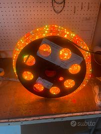 Tubo led colorato 220 v IP 65 bobina 45 mt