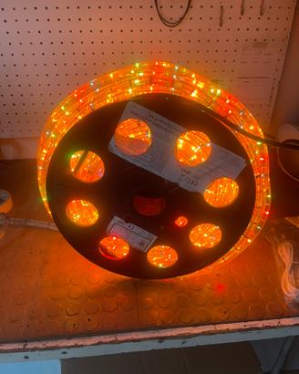 Tubo led colorato 220 v IP 65 bobina 45 mt