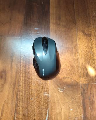 Mouse Tecknet wireless con adattatore usb