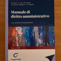 Manuale di diritto amministrativo